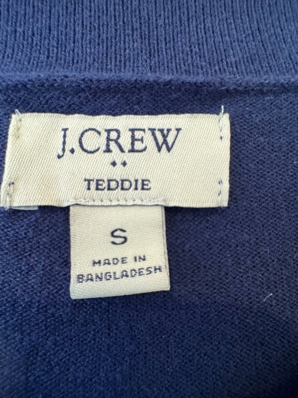 J.Crew Classic Fit Crewneck Blue Sweater – Women’s S 🔥 - Picture 5 of 7